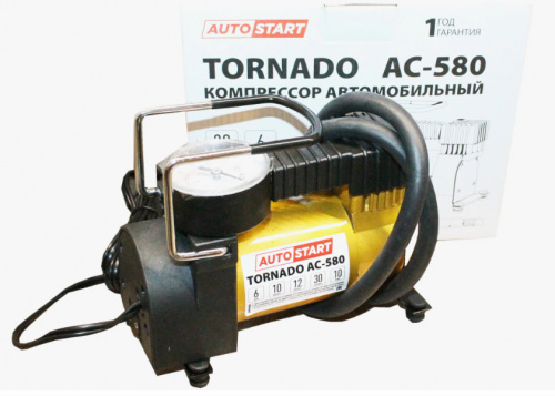 Компрессор металл AUTOSTART AC-580 (30л/м, 6 атм/90PCI)